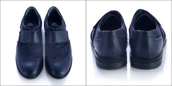 Дизайн школьной обуви для мальчика