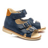 Босоніжки для хлопчиків Theo Leo синього кольору, Колір: синій, Розмір: 34