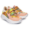 Кросівки для дівчаток Theo Leo мультиколор, Колір: пудра/різнокольоровий, Розмір: 37