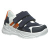Кросівки для хлопчиків Theo Leo темно-синього та білого кольорів, Колір: т.синій/помаранчевий/білий, Розмір: 27