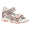Босоніжки для дівчаток Theo Leo срібного та рожевого кольорів, Колір: пудра, Розмір: 26