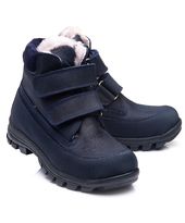 Зимові черевики для хлопчиків Theo Leo синього кольору, Колір: т.синій, Розмір: 24