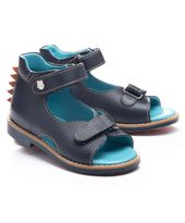 Босоніжки для хлопчиків Theo Leo темно-синього кольору, Колір: т.синій, Розмір: 24