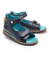 Босоніжки для хлопчиків Theo Leo темно-синього кольору, Колір: т.синій, Розмір: 23