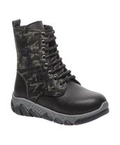 Зимові черевики для дівчаток Theo Leo чорного кольору, Колір: чорний/хакі, Розмір: 33