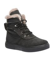 Зимові черевики для дівчаток Theo Leo чорного кольору, Колір: чорний, Розмір: 36