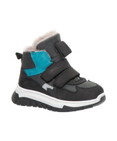 Зимові черевики для хлопчиків Theo Leo сірого кольору (LEO-3338KR), Колір: сірий/блакитний, Розмір: 33