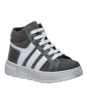 Черевики для хлопців Theo Leo сірого кольору (LEO-3451 SA), Колір: графітовий, Розмір: 26