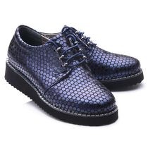 Туфлі для дівчаток Theo Leo темно-синього кольору, Колір: т.синій, Розмір: 28