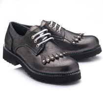 Туфлі для дівчаток Theo Leo сірого кольору, Колір: сірий, Розмір: 37