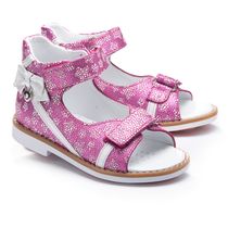 Босоножки для девочек Theo Leo розового цвета, Цвет: рожевий, Размер: 23
