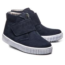 Ботинки для мальчиков Theo Leo темно-синего цвета, Цвет: т.синій, Размер: 21