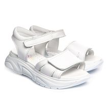 Сандалі для дівчаток Theo Leo білого кольору, Колір: білий, Розмір: 30