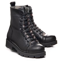 Зимові черевики для дівчаток Theo Leo чорного кольору, Колір: чорний, Розмір: 28