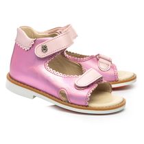 Босоніжки для дівчаток Theo Leo рожевого кольору, Колір: рожевий, Розмір: 23