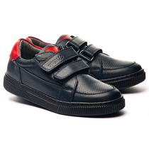 Мокасини для хлопчиків Theo Leo темно-синього кольору, Колір: т.синій, Розмір: 21