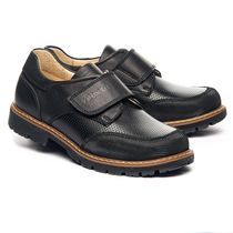 Туфлі для хлопчиків Theo Leo чорного кольору, Колір: чорний, Розмір: 40