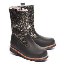 Зимові чоботи для дівчаток Theo Leo мікс кольорів, Колір: чорний/жовтий, Розмір: 28