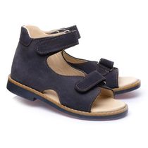 Босоножки для мальчиков Theo Leo темно-синего цвета, Цвет: т.синій, Размер: 24