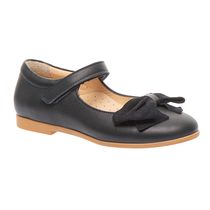 Туфлі для дівчаток Theo Leo чорного кольору, Колір: т.синій, Розмір: 37