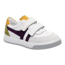 Кеды детские Theo Leo белого цвета, Цвет: білий/фіолетовий, Размер: 40