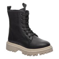 Чоботи для дівчаток Theo Leo чорного кольору, Колір: чорний, Розмір: 34