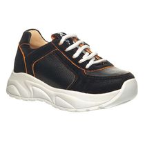 Кросівки дитячі Theo Leo чорного кольору, Колір: чорний, Розмір: 28