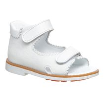 Профилактические босоножки для девочки Theo Leo белого цвета, Цвет: білий, Размер: 24