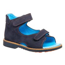 Босоніжки профілактичні  Theo Leo темно-синього кольору, Колір: т.синій, Розмір: 23