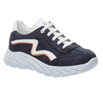 Кросівки дитячі Theo Leo темно-синього кольору, Колір: т.синій/білий, Розмір: 34