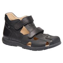 Босоніжки для хлопчиків Theo Leo чорного кольору, Колір: чорний, Розмір: 36