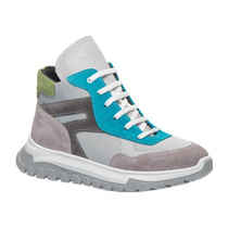 Дитячі демісезонні черевики Theo Leo  (LEO-3317 SA), Колір: сірий/блакитний, Розмір: 34