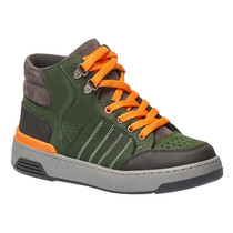 Детские демисезонные ботинки Theo Leo зеленого цвета, Цвет: хакі, Размер: 32