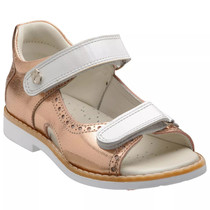 Босоніжки профілактичні для дівчинки Theo Leo золотого кольору, Колір: золотий, Розмір: 23