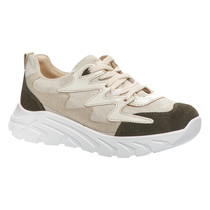 Кроссовки для девочек Theo Leo бежевого цвета (LEO-2776 BEIG), Цвет: оливковий/бежевий, Размер: 31