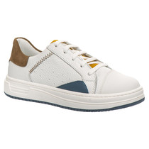 Кеды Theo Leo белого цвета, Цвет: білий/кольоровий декор, Размер: 35