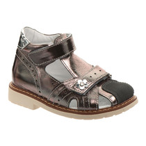 Босоножки для девочек Theo Leo бронзового цвета (LEO-2748 COLOR), Цвет: бронзовий, Размер: 22