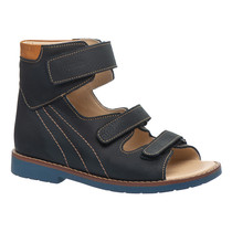 Ортопедические босоножки для мальчиков Theo Leo темно-синего цвета (LEO-297 NAV), Цвет: т.синій, Размер: 21