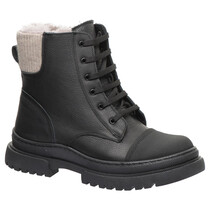 Зимові черевики для хлопчиків Theo Leo чорного кольору (LEO-1942KR), Колір: чорний, Розмір: 24