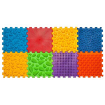 Массажный коврик Ortek МИКС Пазлы из 8 элементов , ОЛВИ (Украина)