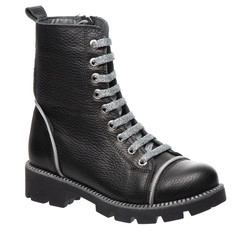 Чоботи для дівчат Theo Leo чорного кольору, Колір: чорний, Розмір: 31