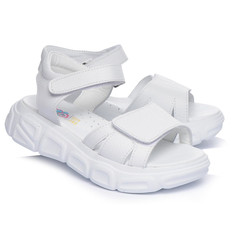 Сандалі для дівчаток Theo Leo білого кольору, Колір: білий, Розмір: 39