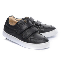 Мокасини для хлопчиків Theo Leo чорного кольору, Колір: чорний, Розмір: 37