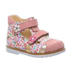 Детские ортопедические босоножки розового цвета, Цвет: мікс, Размер: 25