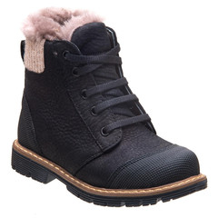 Ортопедичні зимові черевики Theo Leo чорного кольору, Колір: чорний, Розмір: 27