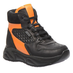 Черевики для хлопчиків Theo Leo чорного та помаранчевого кольорів, Колір: чорний/помаранчевий, Розмір: 26