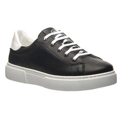 Кеди дитячі Theo Leo чорного і білого кольорів, Колір: чорний, Розмір: 36