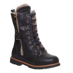 Зимові чоботи для дівчаток Theo Leo синього кольору, Колір: синій, Розмір: 27