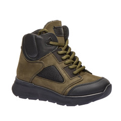 Зимові черевики для хлопчиків Theo Leo хакі кольору, Колір: хакі, Розмір: 29