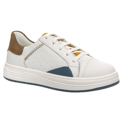 Кеди Theo Leo білого кольору, Колір: білий/кольоровий декор, Розмір: 35